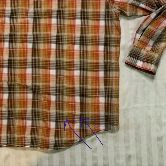 TIMBERLAND long Sleeve Plaid Men’s size 3XL 100% Cotton #31 - Picture 11 of 12